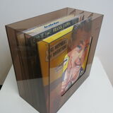 Porte-vinyle en plexi fumé