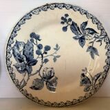 Pair of old mature ironstone plates