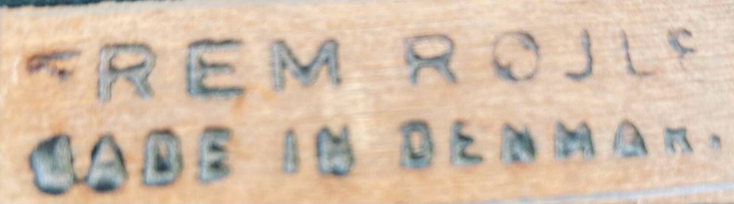 Set of 4 vintage Hans Olsen chairs for Frem Røjle Denmark