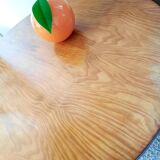 70s rattan coffee table