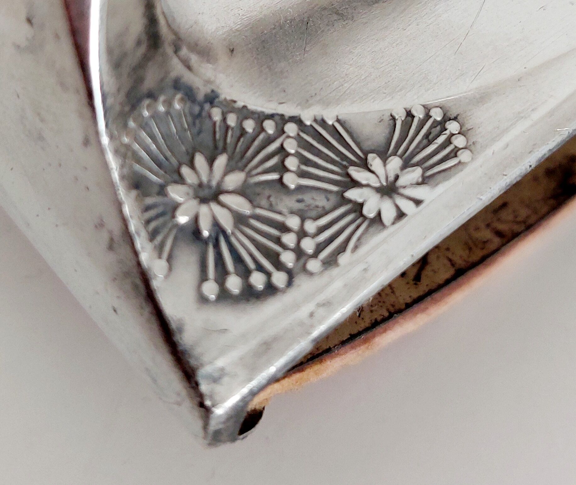 Silver metal blotting stamp Germany