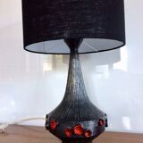 Belgian Art Pottery Table Lamp by Rogier Vandeweghe for Perignem, 1960s