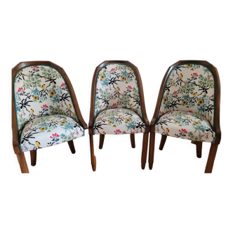 Art Deco style armchairs