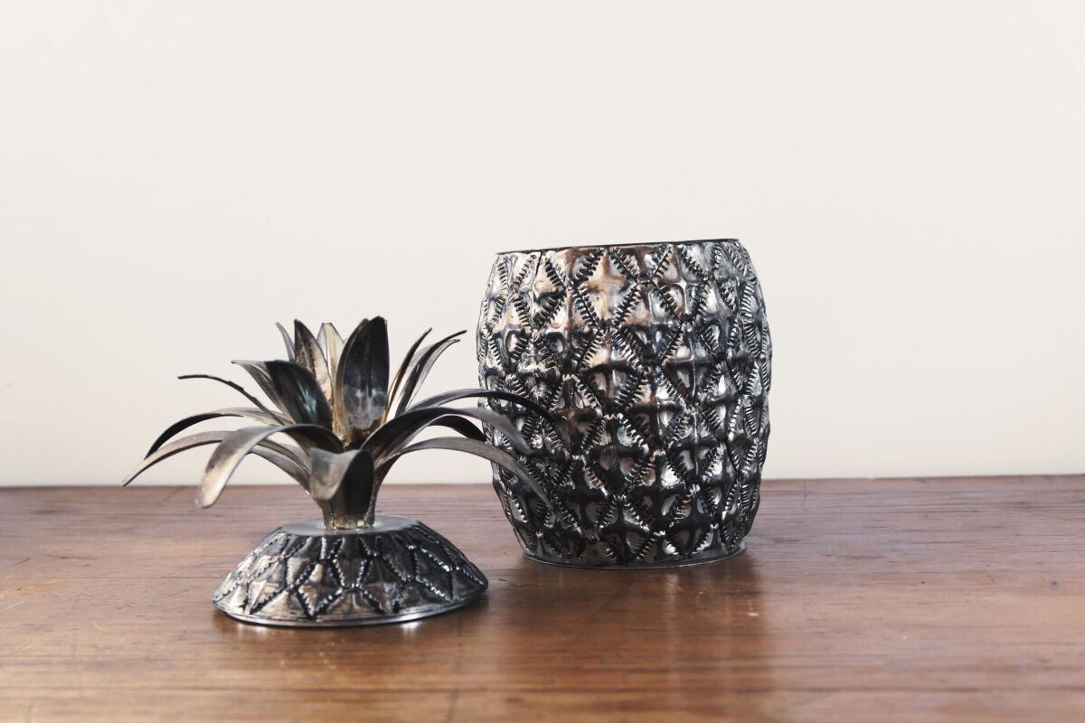 Pineapple ice bucket, 60s