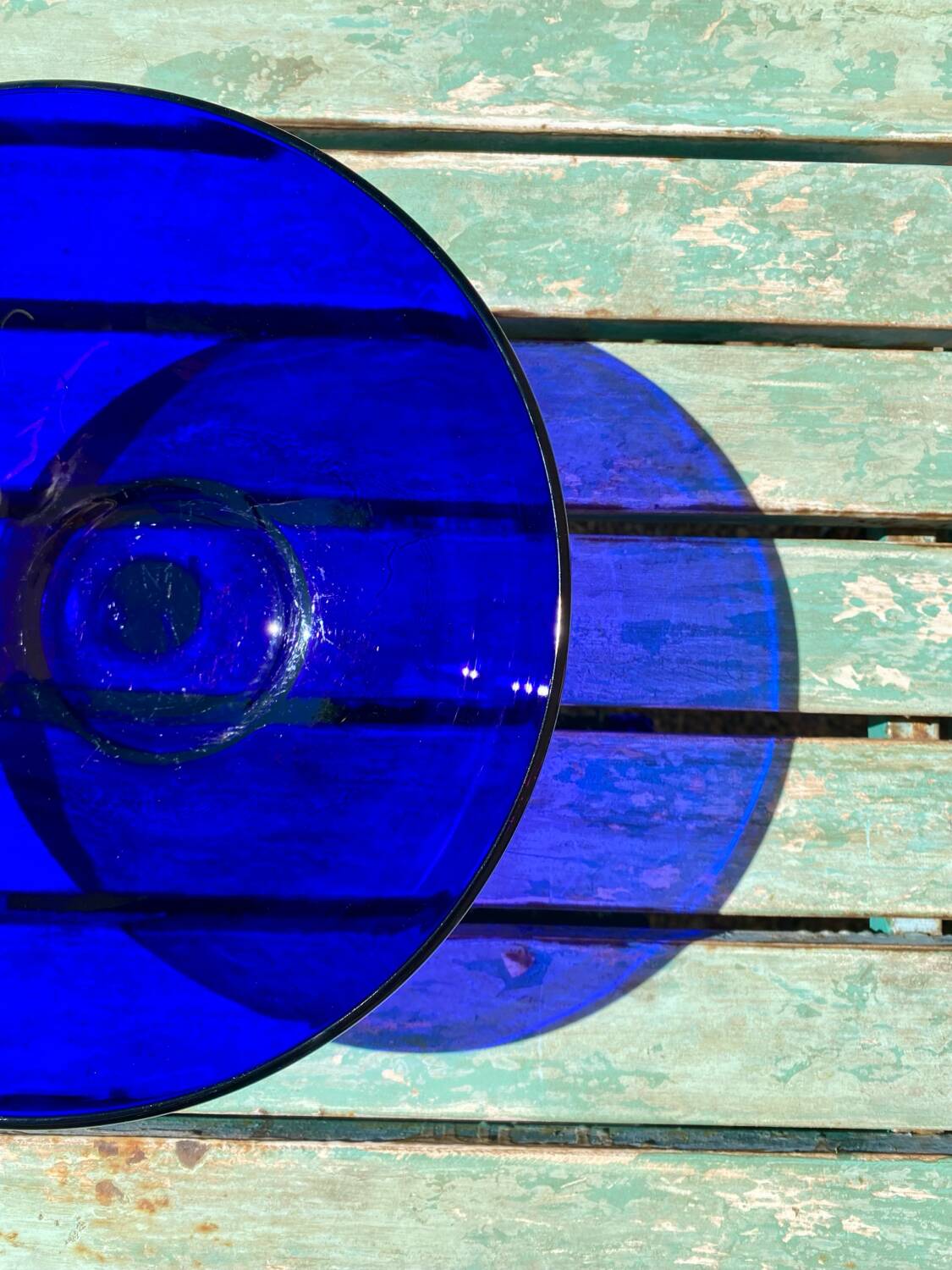 Klein blue salad bowl