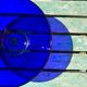 Klein blue salad bowl