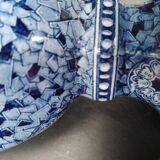 Antique xixeme delft paires de vases hexagonal - petrus regout maestricht
