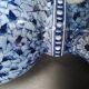 Antique 19th century Delft pair of hexagonal vases - Petrus Regout Maestricht