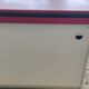 Sideboard in enamelled sheet metal two doors two drawers