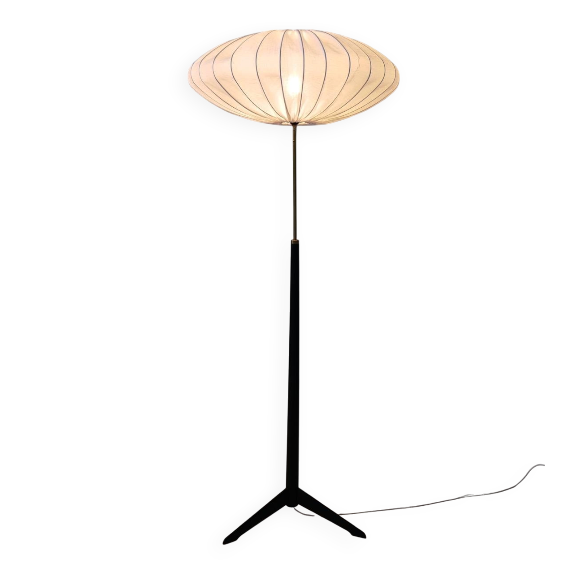 Mid-Century Modern Floor Lamp, Model G-34, Bergboms, Sweden, 1960s