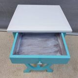 South Sea blue gondola side table