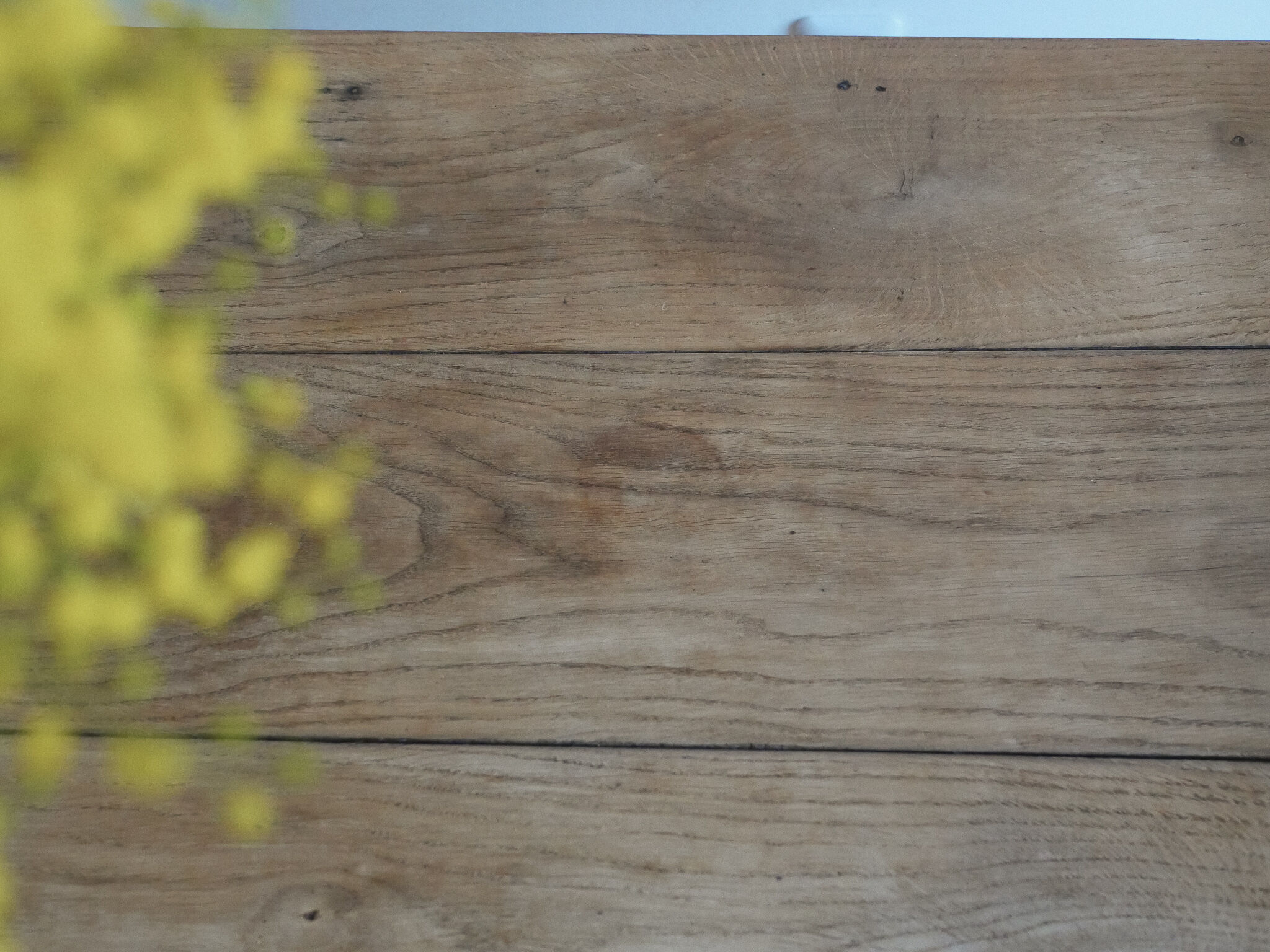 Solid oak farmhouse table