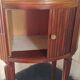 Louis XVI style drum bedside table