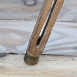 Industrial floor lamp on tripod