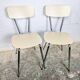 Pair of formica chairs