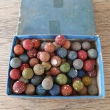 old terracotta balls (1950)