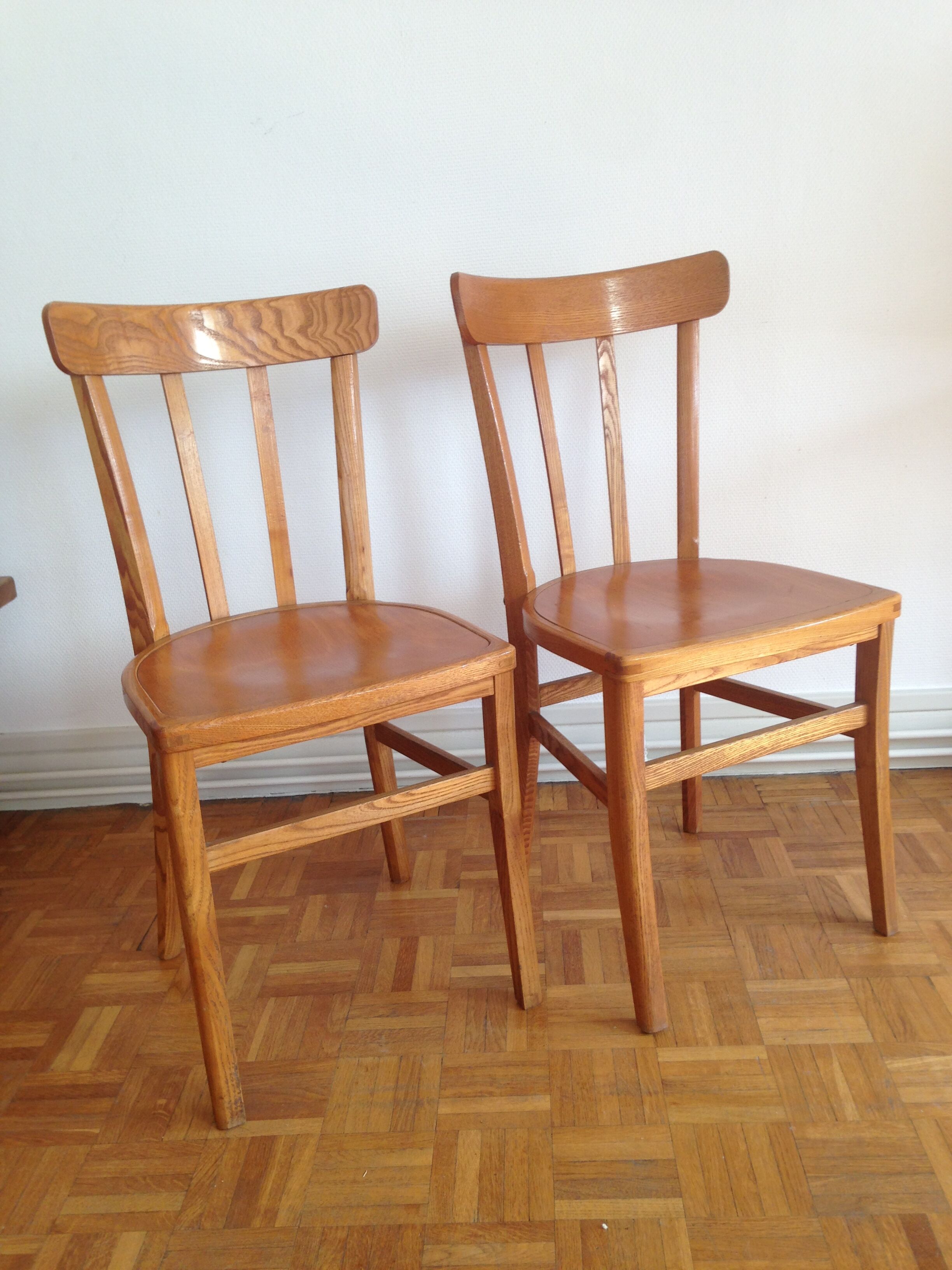 Pair of chairs bistro