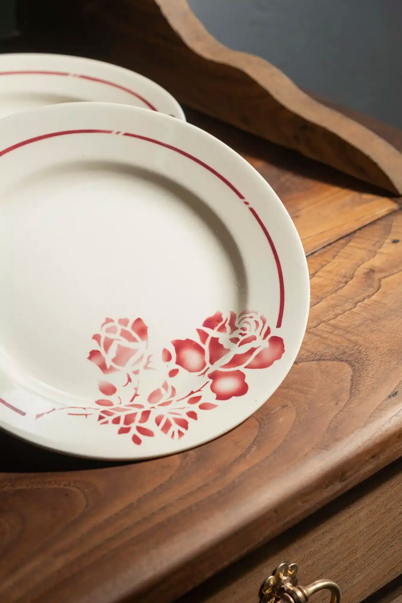 Set of 8 "Christiane" plates