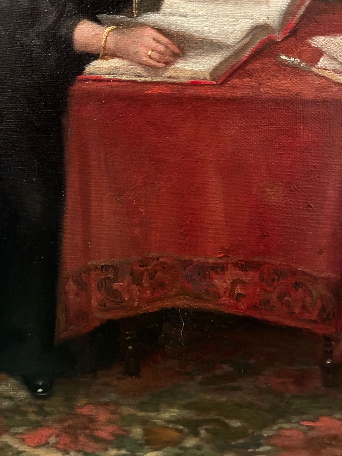 Interior scene, GP Masure, 1908