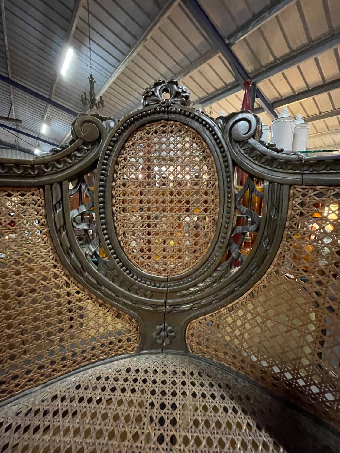 Louis XVI corner chair