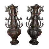 Pair of old regula vases
