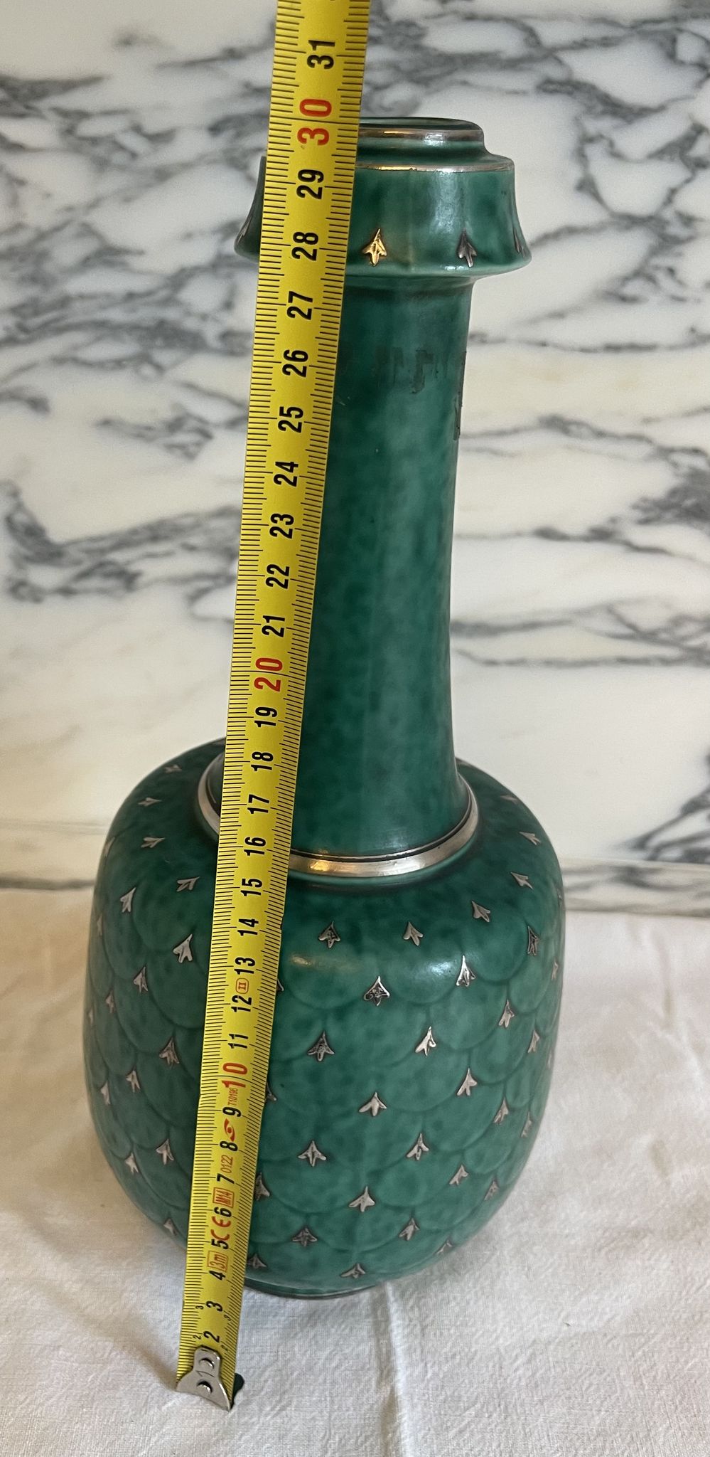 Vase Gustavsberg argenta wilhelm kage
