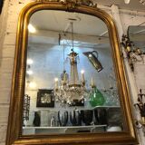 Mirror golden  92x140cm