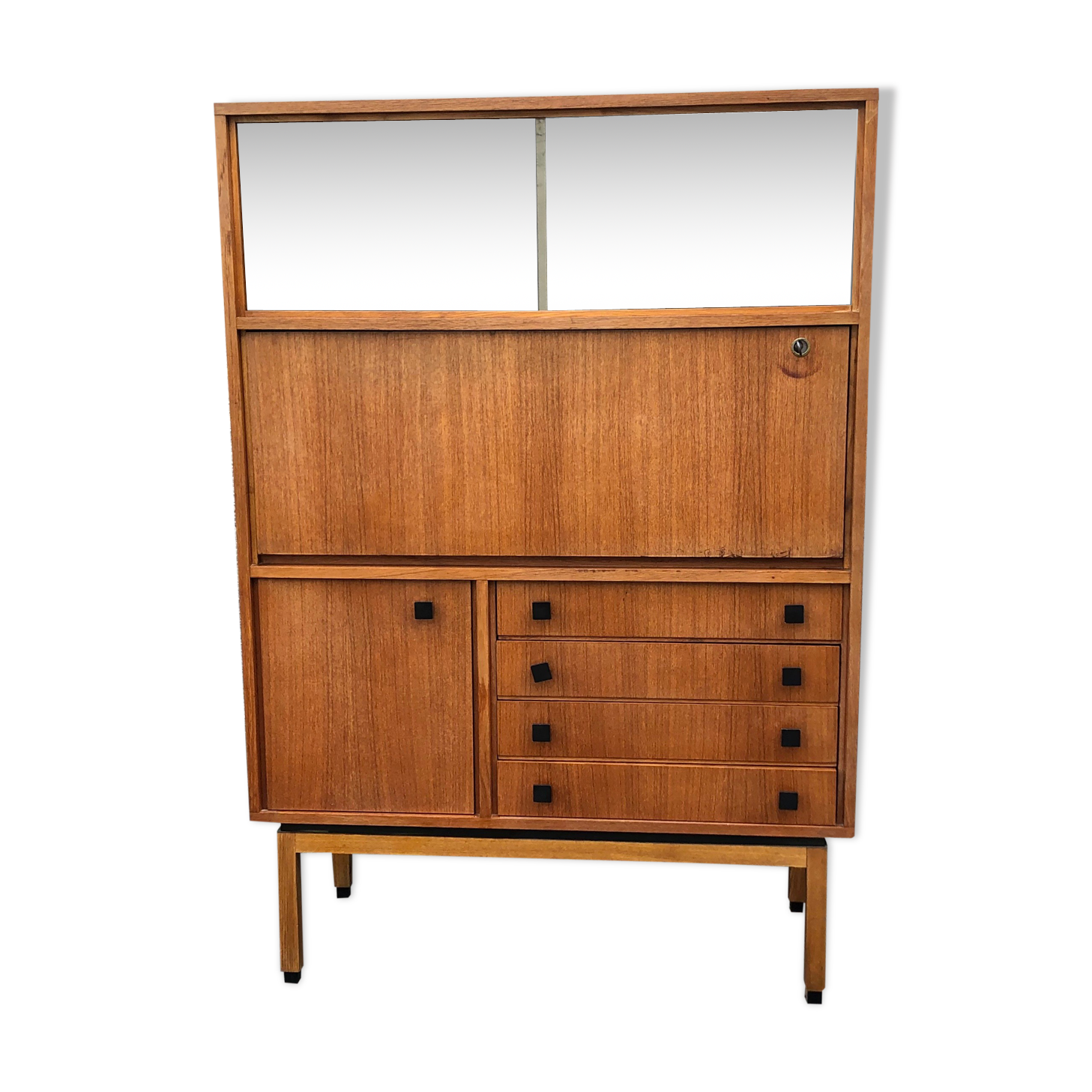 Meuble vitrine danois MDK 1960