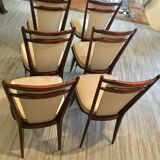 Full dining room: Extendable table and six chairs