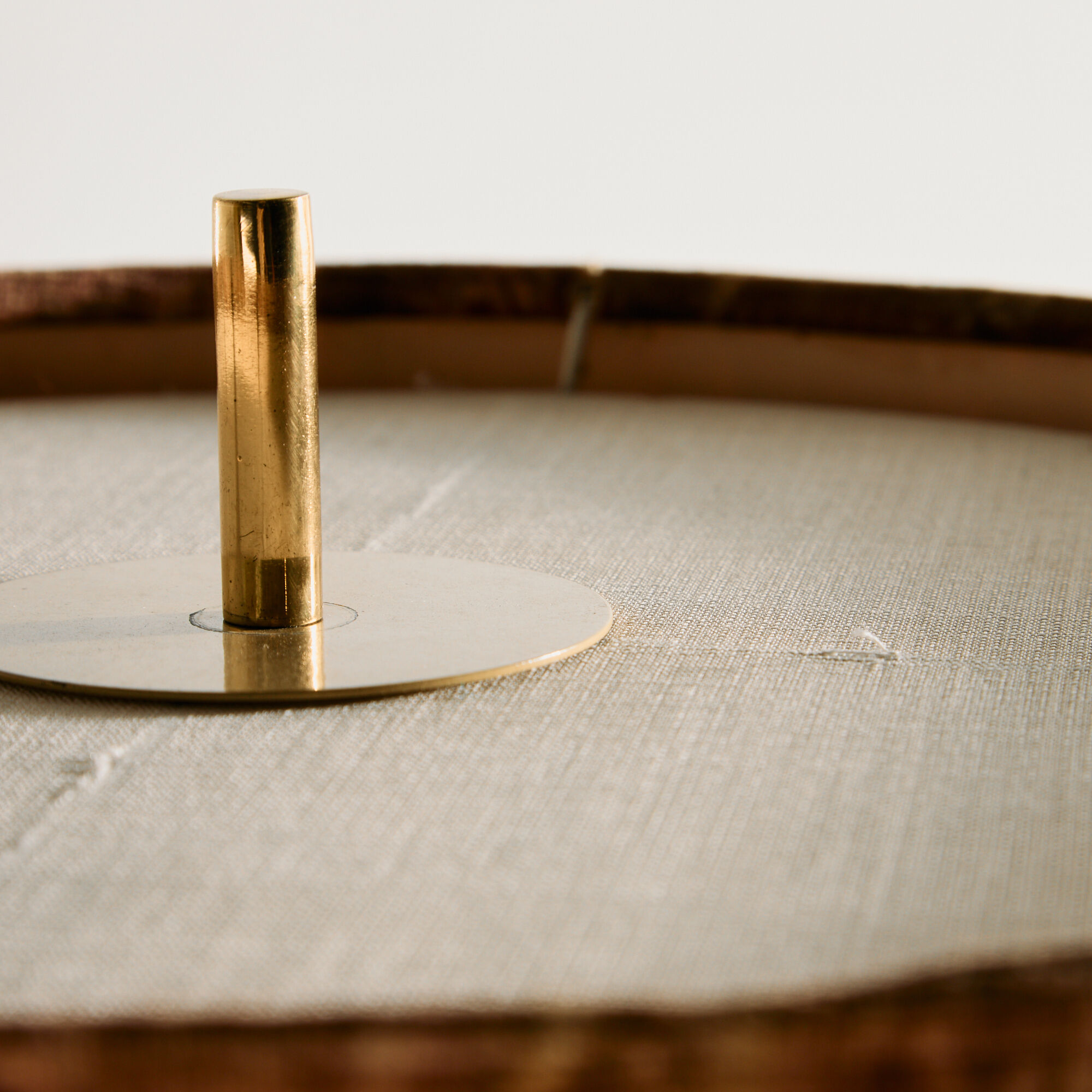Brass table lamp