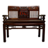 Carved bench, china, 20th century