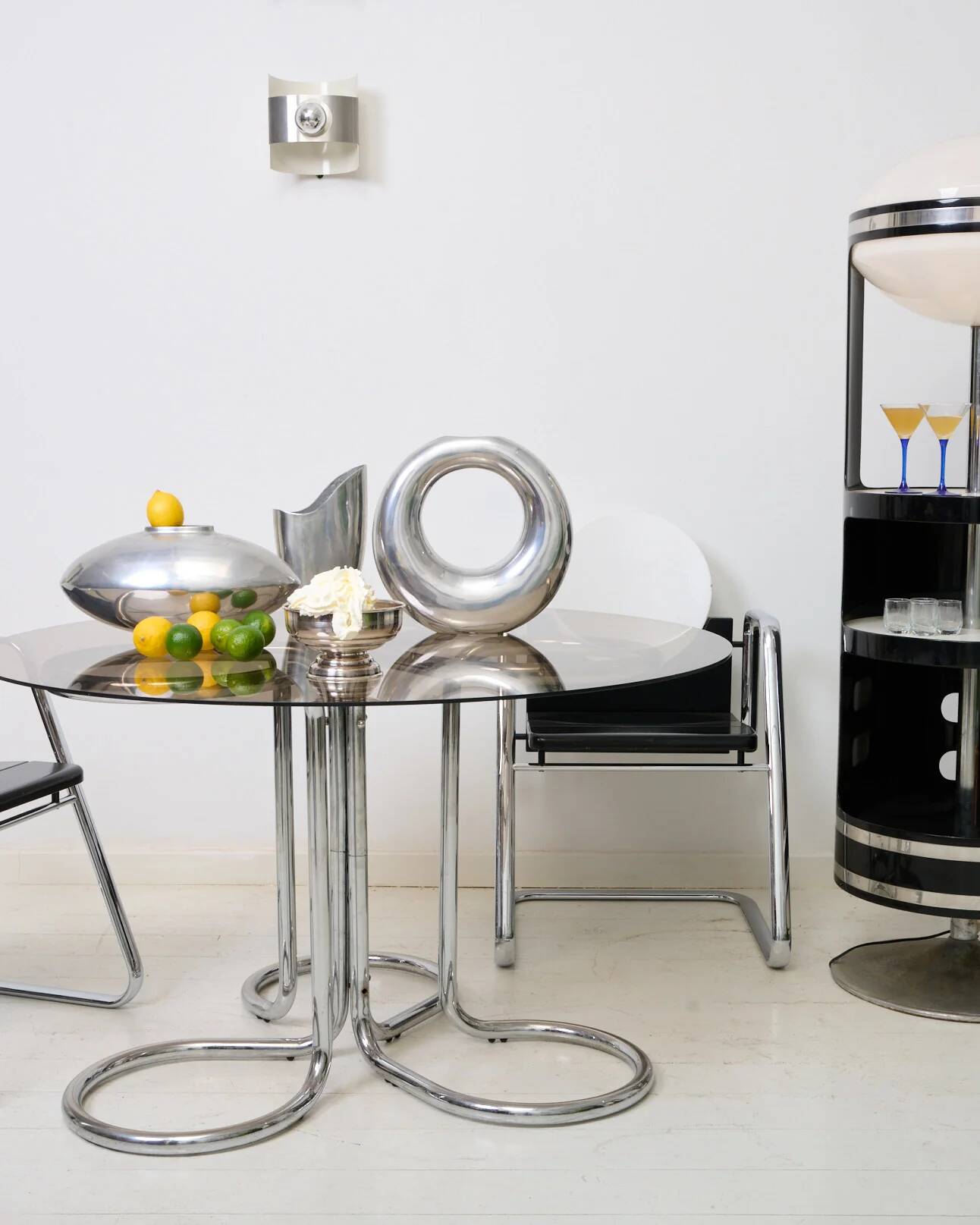 Large round vase, Space age, 1970-1980