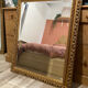 Exceptional antique large mirror in Louis XV style – Openwork gilded frame