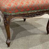 Walnut nurse's chair - early 20th century