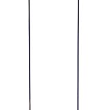 Arteluce Jill – Pair of Blue Murano Glass Floor Lamps / Torchières – King Miranda, 1970s