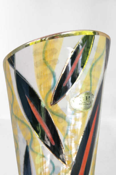 Art Deco vase H. Bequet Quaregnon model Jupiter