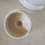 Ivory coffee maker from Sarreguemines