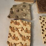 Set of 8 printing plates XIXth