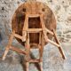 Vintage French drop-leaf table – Oval dining table, circa 1930–1950