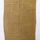 Turkish Dark Mustard Vintage Kilim Rug, 135x268Cm