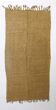 Turkish Dark Mustard Vintage Kilim Rug, 135x268Cm