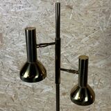 60s 70s 2-bulb adjustable floor lamp by Cosack Leuchten Germany