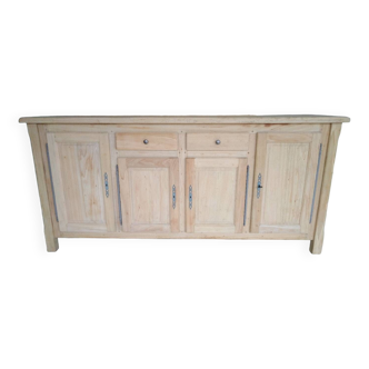 Large renovated solid oak sideboard