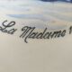 Plate hb quimper boat la madame 1678 rv f1 d5589 lisere bleu