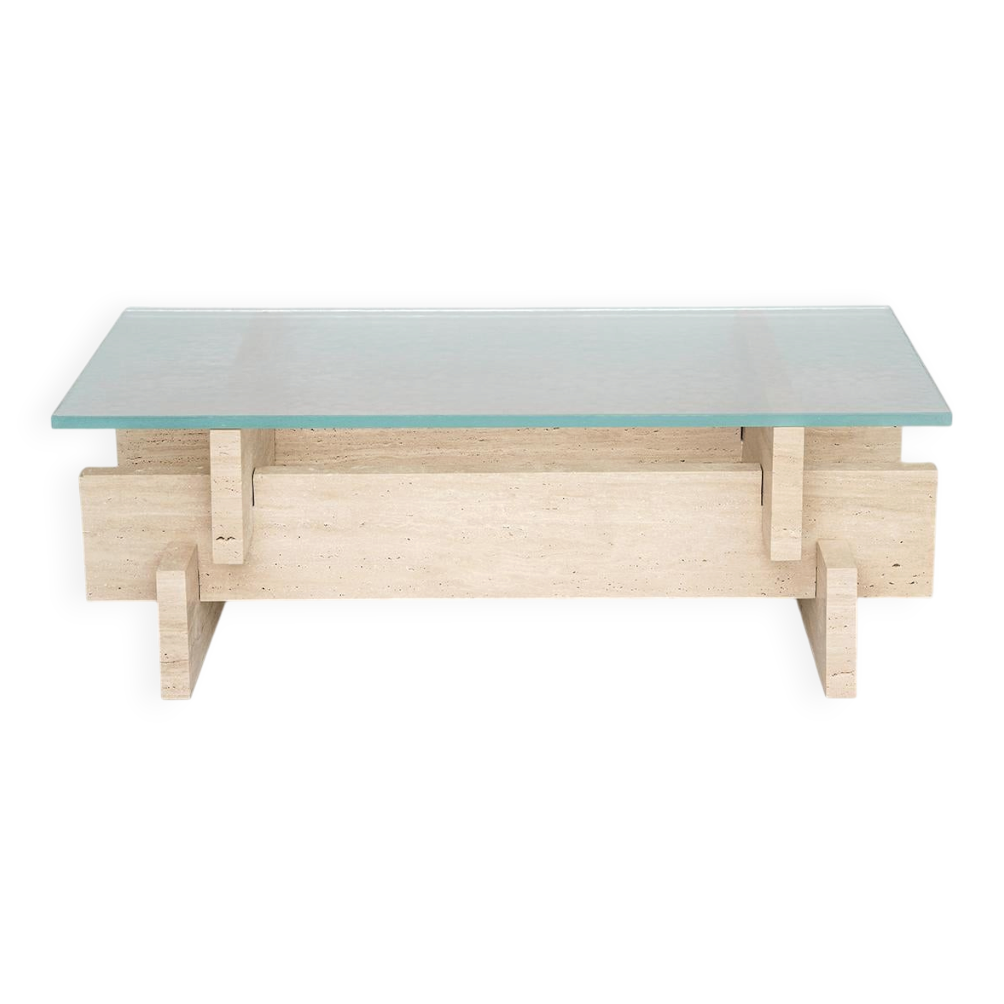 Table basse en verre 'BERLIN'