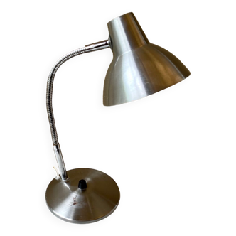 Flexible chrome Aluminor desk lamp vintage 60s/70s