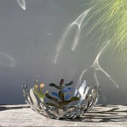 Alessi stainless steel fruit bowl