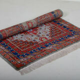 Tapis à franges caucasien du XXe siècle