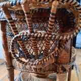 Emmanuelle rattan armchair