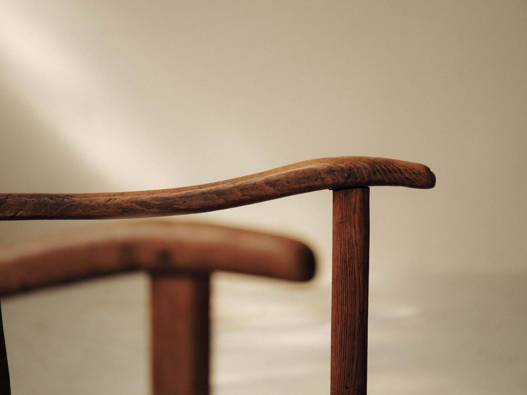 Wood and straw armchair, Popular Art, Auvergne, around 1900